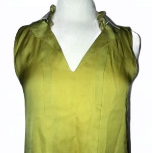 Elle Tahari Nordstrom Sleeveless Blouse XS Woman Top Shirt Tank silky soft